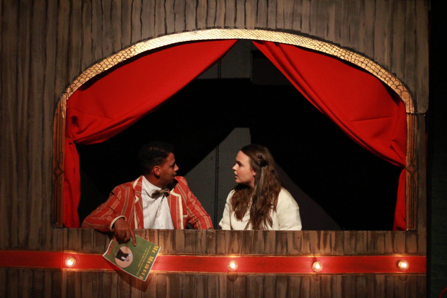 On stage The 39 Steps at The Playhouse Theatre, Somerset West, May