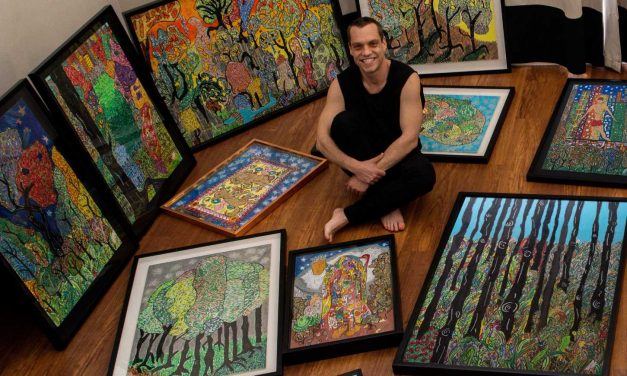 Art interview: Attie Esterhuizen – creativity comes about when you are in a calmer state and talking to the trees