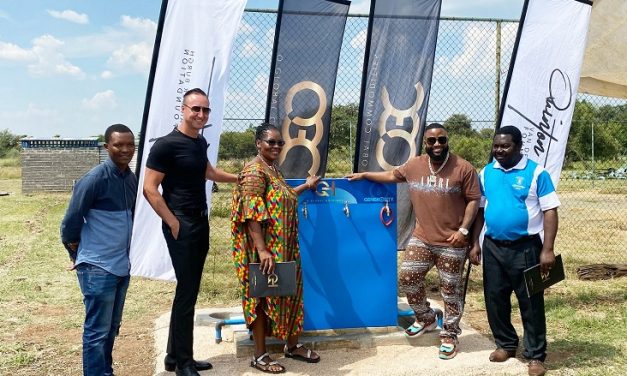 Water access: QVDB Foundation and Cassper Nyovest, giving students access to clean drinking water