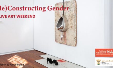 Performance: de Constructing Gender at Live Art Weekend, March 2025, Masambe