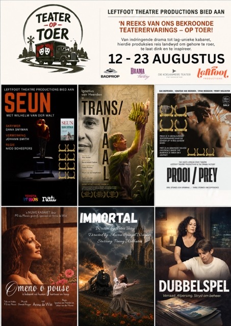 Stage: Teater op Toer bringing top tier theatre to venues in the Cape
